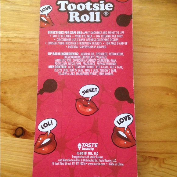 Tootsie roll lip balm gift set 10 pcs - Picture 3 of 4